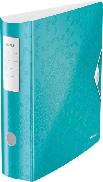 Папка-регистратор Leitz Active WOW А4 75 мм Бирюзовая (11060051) – фото ...