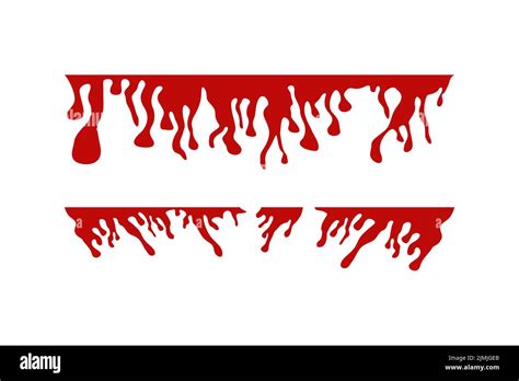 Blood Splashing Illustration Set Vector Stock Vector Image And Art Alamy