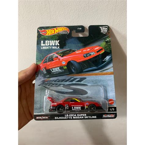 Jual Hot Wheels Nissan Skyline Er Lbwk Merah Red Boulevard Premium Shopee Indonesia
