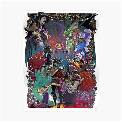 Hades Game Artwork Poster Classic Poster For Sale By Donnagomezi