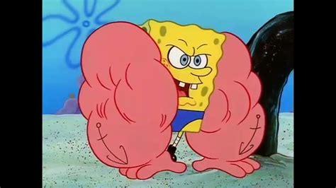 Musclebob Buffpants Edit Anchor Arms Inflation Scene W The Surfdusters Hero Of The Beach