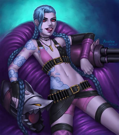 Jinx By Anolea Hentai Foundry