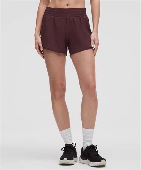 Lululemon Hotty Hot High Rise Lined Short 4 In Brown ModeSens