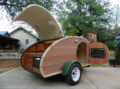 Simple Teardrop Camper Teardrop Camper Plans Diy Tear