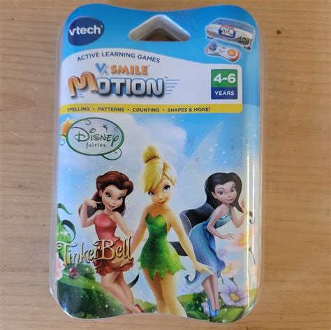 Vtech V Smile Motion Disney Fairies Tinkerbell Game New In 2024 Tinkerbell Game Disney