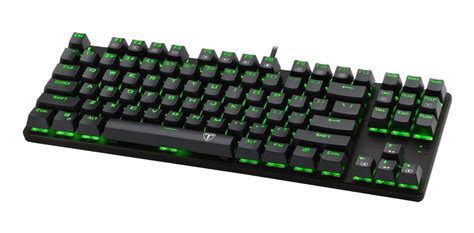 Teclado gamer T Dagger Bora T TGK313 QWERTY T Dagger Blue español