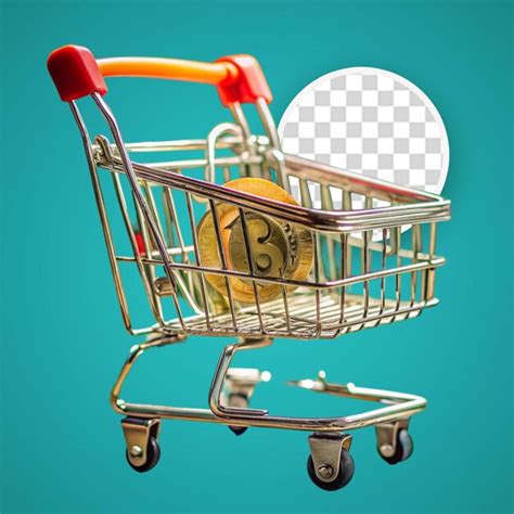 Premium Psd Psd Shopping Cart Isolated On Transparent Background