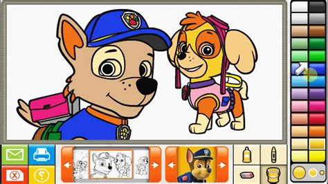 Paw Patrol Coloring Pages Nick Jr - The Best nick jr coloring pages paw ...