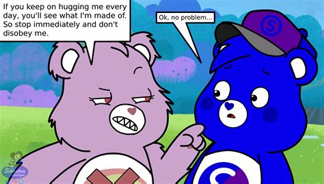 209721 Safe Artist Mrstheartist Edit Edited Screencap Screencap Cheer Bear Care Bears