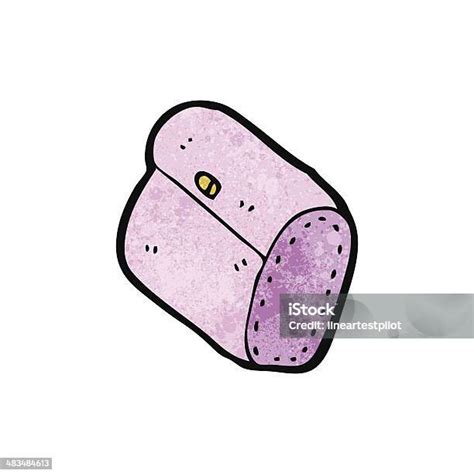 Cartoon Pink Briefcase Stock Illustration Download Image Now