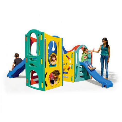 Mundo Azul Brinquedos - Playground de Plástico Modular Infantil Master Mundo Azul Brinquedos