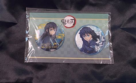 Wttwts Demon Slayer Kimetsu No Yaiba Muichiro Badge Hobbies And Toys