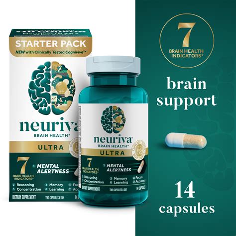 Neuriva Ultra Brain Health Supplement, Memory, Focus & Concentration