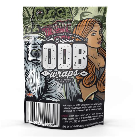 ODB WRAPS SEASON2 18650 4PK - Vapor 42