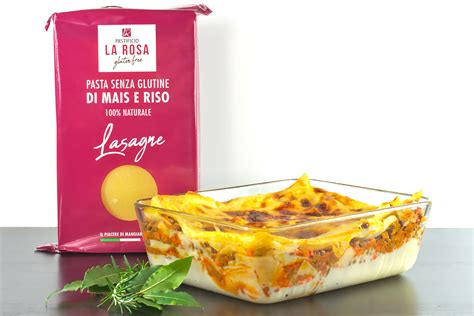 Lasagne Senza Glutine Di Mais E Riso Pastificio La Rosa Con Rag Di