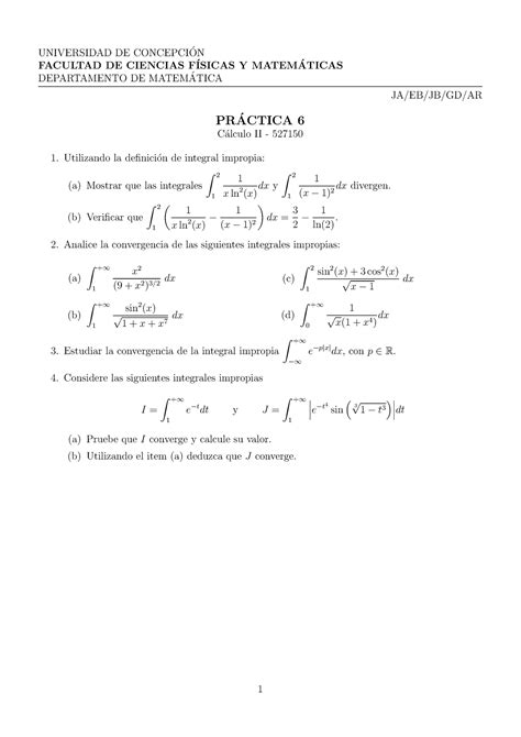 Práctica 6 CII Practica numero 6 calculo II sobre convergencia y