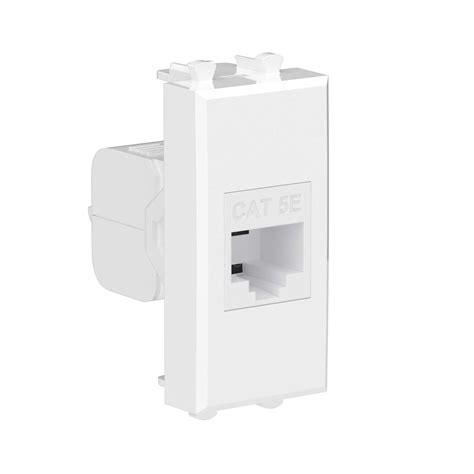 Компьютерная розетка RJ-45 без шторки модульная, кат.5е, "Avanti ...