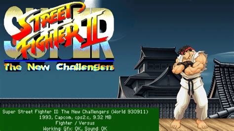 Super Street Fighter 2 The New Challengers Retroart Arcade Capcomgames Ryu