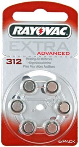 Rayovac Type Hearing Aid Batteries Pack Amazon Co Uk