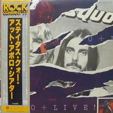 Status Quo Live 1977 Gatefold Vinyl Discogs