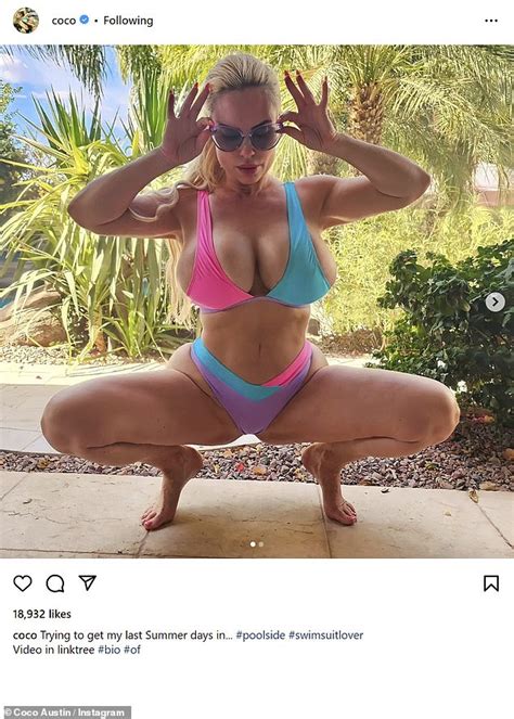 Coco Austin Slammed For Posing With Her Legs Open In Latest Bikini Snap What A Poor Disgusting