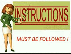 Follow Instructions