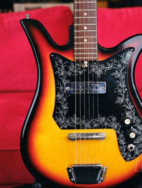 Teisco Tulip E S Sunburst Made In Japan Mij La Vintage Gear