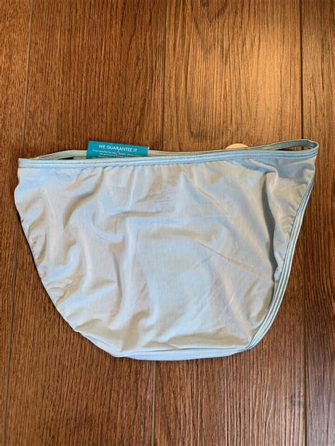 Rare Nwt Sexy Size L Vanity Fair Illumination String Bikini Panties Ebay