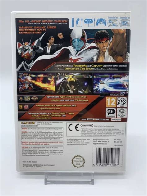 Nintendo Wii Spiel Tatsunoko Vs Capcom Ultimate All Stars Ovp