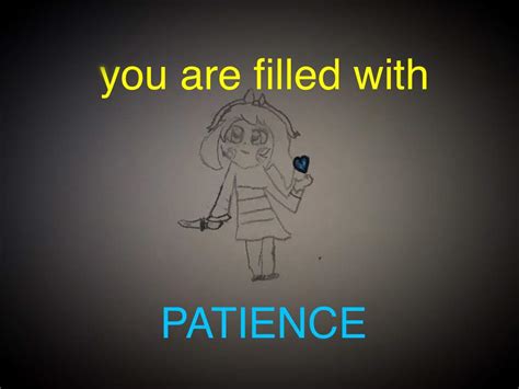 The Soul Of Patience Hand Drawn Undertale Amino