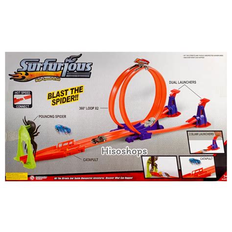 New Surfurious Turn Track Hot Wheels