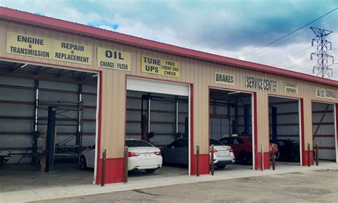 car repair shop exterior