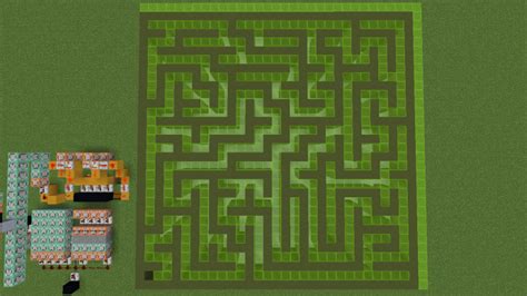 Random Maze Generator Minecraft Map