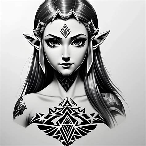 Zelda Link Stencils