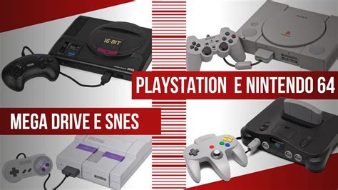 Do Mega Drive E Snes Ao Playstation E Nintendo Youtube