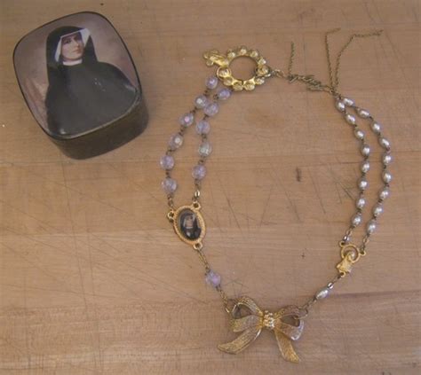 Three Rosary Necklace · A Rosary Necklace · Jewelry Making on Cut Out ...