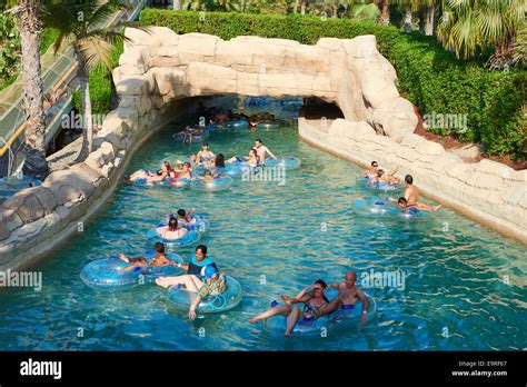 The River Ride At The Aquaventure Waterpark The Atlantis Hotel The