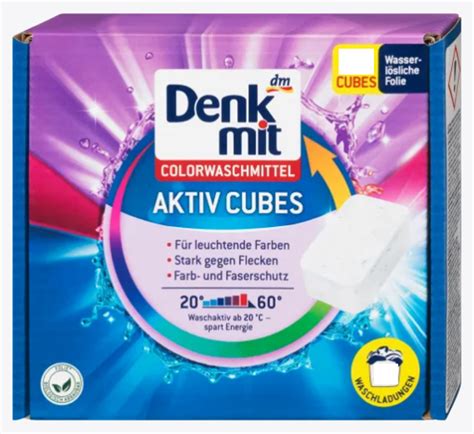 Таблетки для прання DenkMit для кольорових речей 1 шт (4066447236248 ...