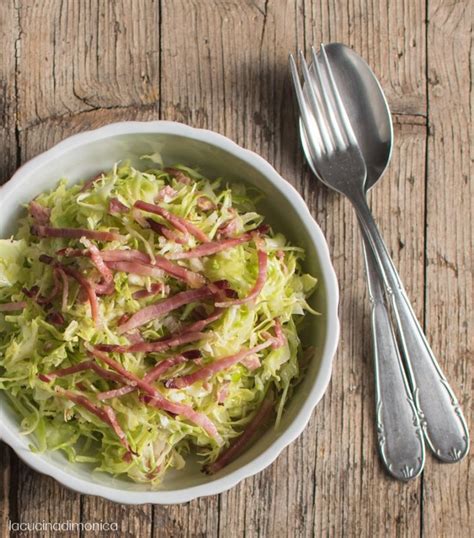 Insalata Di Cavolo Cappuccio E Speck Ricetta Tirolese Lacucinadimonica