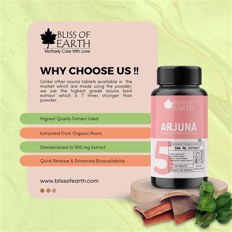 terminalia arjuna bark extract tablets mg  tablets