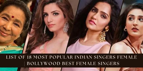 list    popular indian singers female bollywood  female