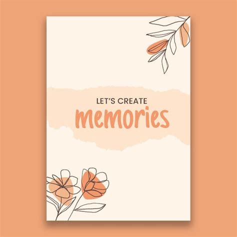 scrapbook cover template