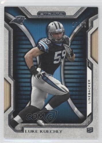 Topps Strata Gold Luke Kuechly Rookie Rc Ebay