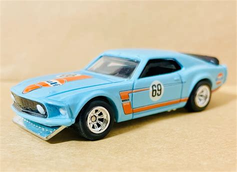 Hotwheels Premium Ford Mustang Boss Hw Gulf Car Culture