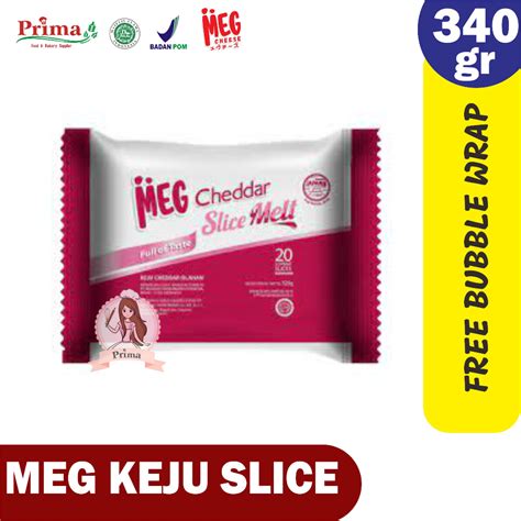 Jual Keju Slice Melt Meg Keju Cheddar Slice Melt 340gr Shopee Indonesia