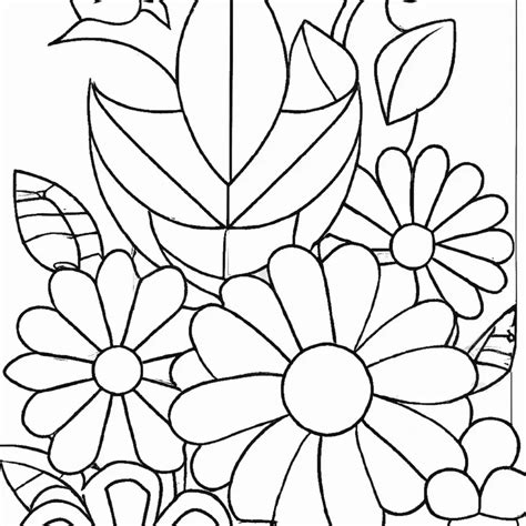 Desenhos De Flores Coloridas Para Copiar - 5