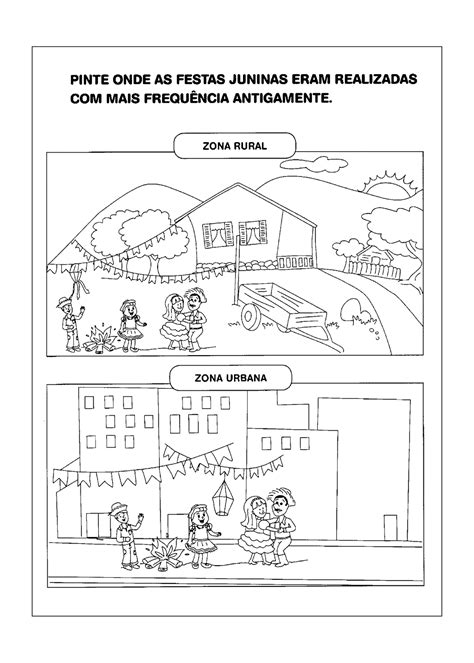 Atividade Zona Rural E Urbana 3 Ano - BRAINCP