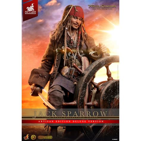 Hot Toys Pirates Of The Caribbean Jack Sparrow Artisan Edition Deluxe Version Th Scale
