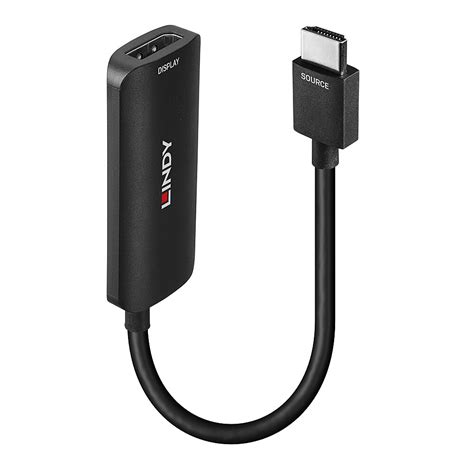Keitiklis HDMI į DisplayPort 1.2 4K60, USB maitinimas ...