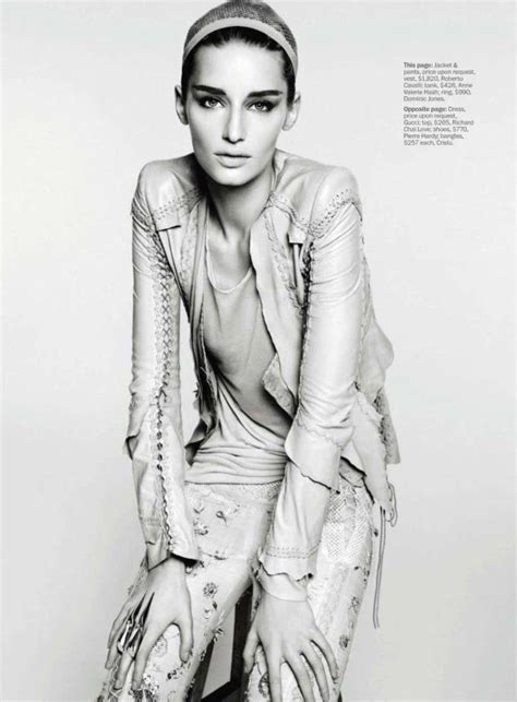 Linda Vojtova Poses For Nude Swings Maria Claire US March